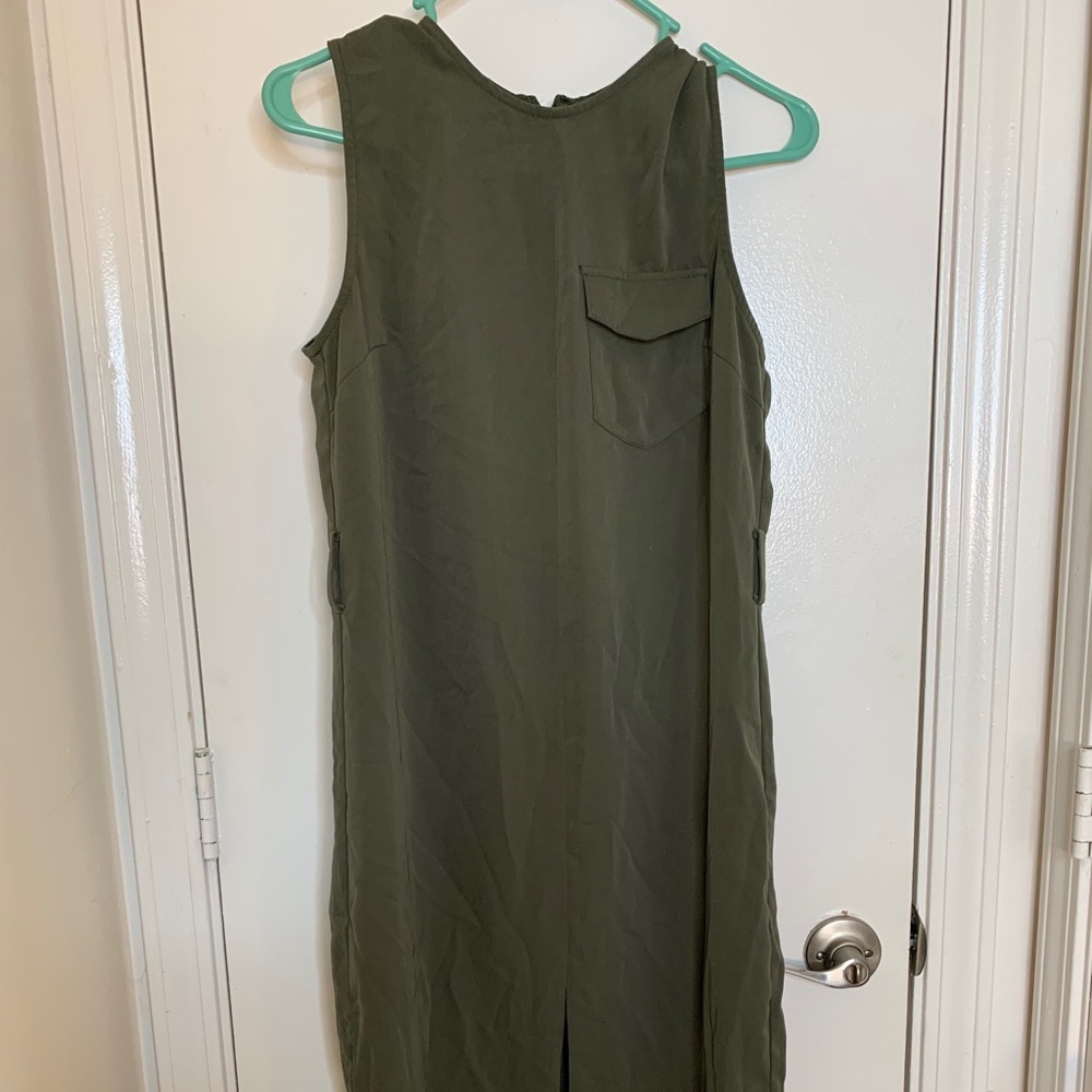 Olive Green Dress